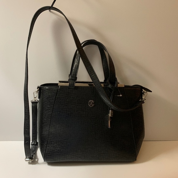 Christian Lacroix Bags Nwot Christian Lacroix Purse Satchel Purse Tote Black Poshmark